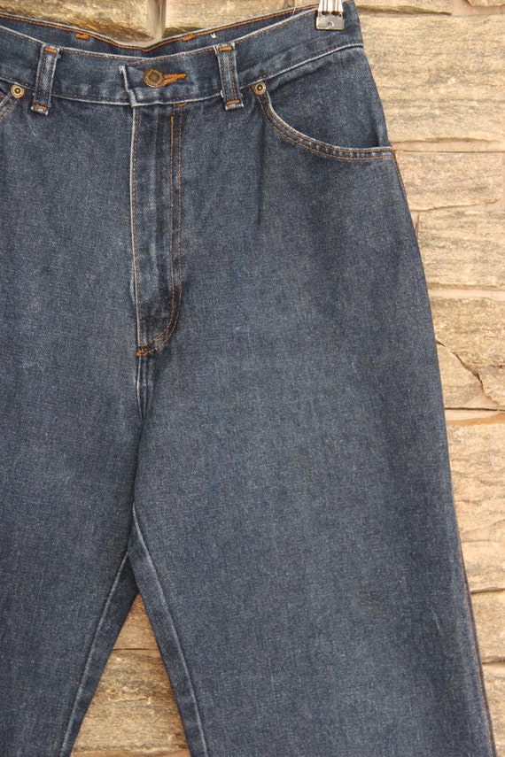 70s WRANGLER Mom Jeans , 27 Waist Jeans , Dark Wa… - image 7