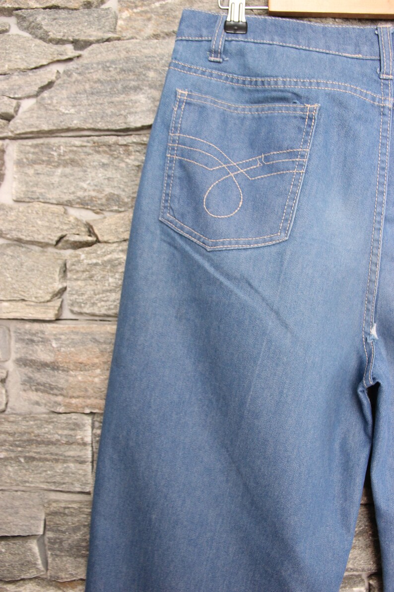 32 33 Waist Straight Leg Jeans Vintage Men/'s Denim Pants Vintage David Taylor Jeans Lightweight Mens/'s Jeans 70s Style Jeans