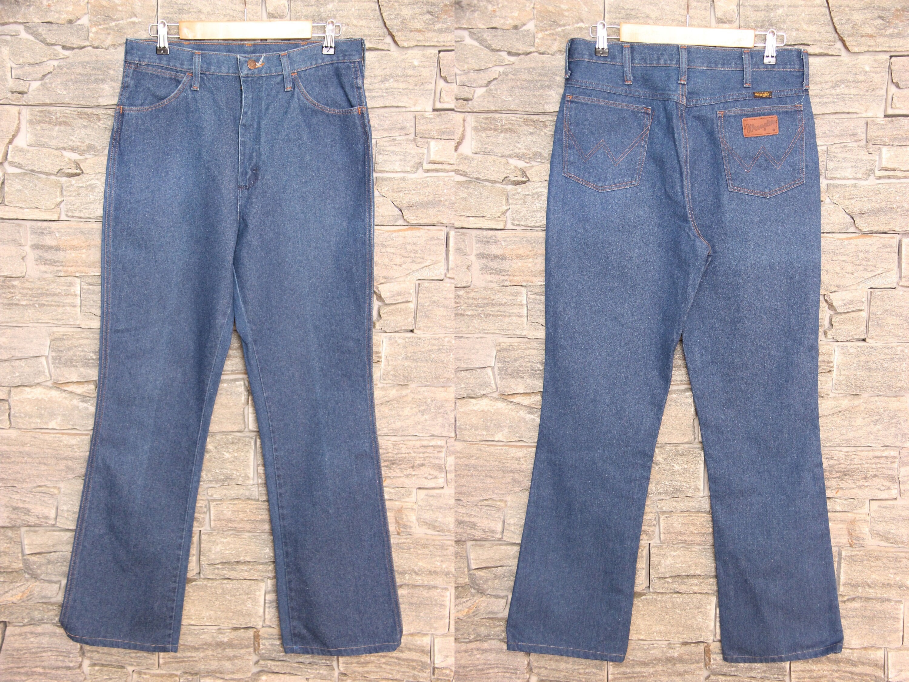 W35L33 Wrangler ヴィンテージデニム 945DEM USA製 Vintage WRANGLER Jeans , Mens Regular Fit , Style 945 DEN