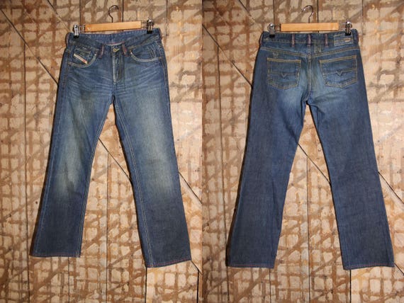 Vintage Diesel Jeans With Original Patina Character 31 Waist Etsy
