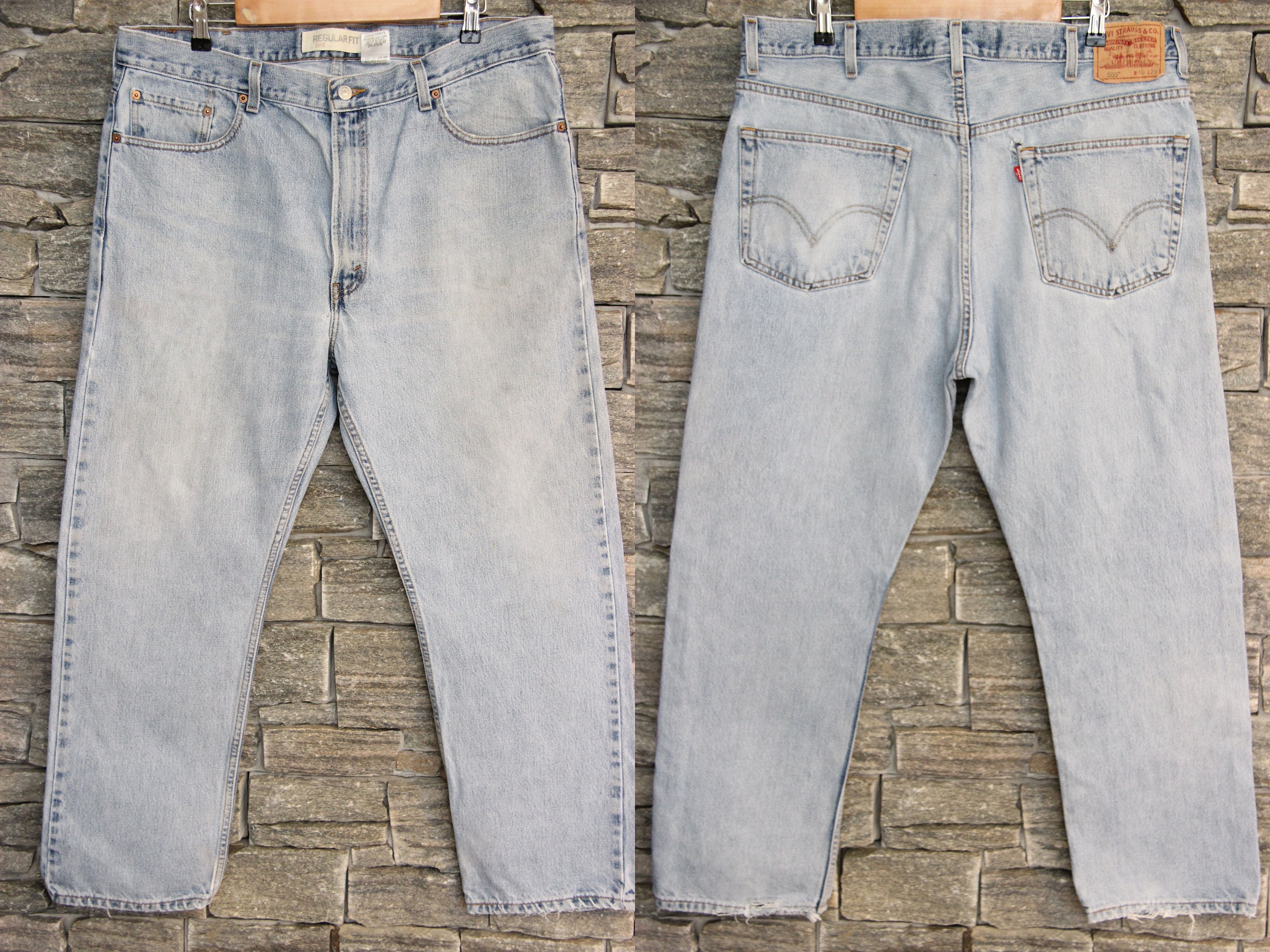 Vintage Distressed LEVI'S 505 Jeans 40 