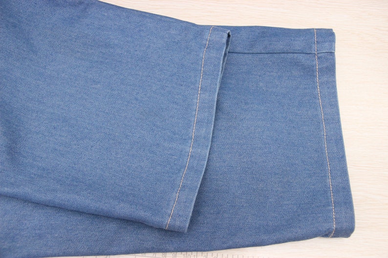 32 33 Waist Straight Leg Jeans Vintage Men/'s Denim Pants Vintage David Taylor Jeans Lightweight Mens/'s Jeans 70s Style Jeans