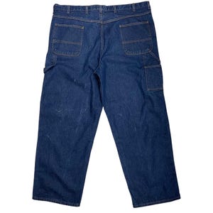 Vintage NWOT 70s Big Mac Jeans Carpenter Baggy Mens Orange