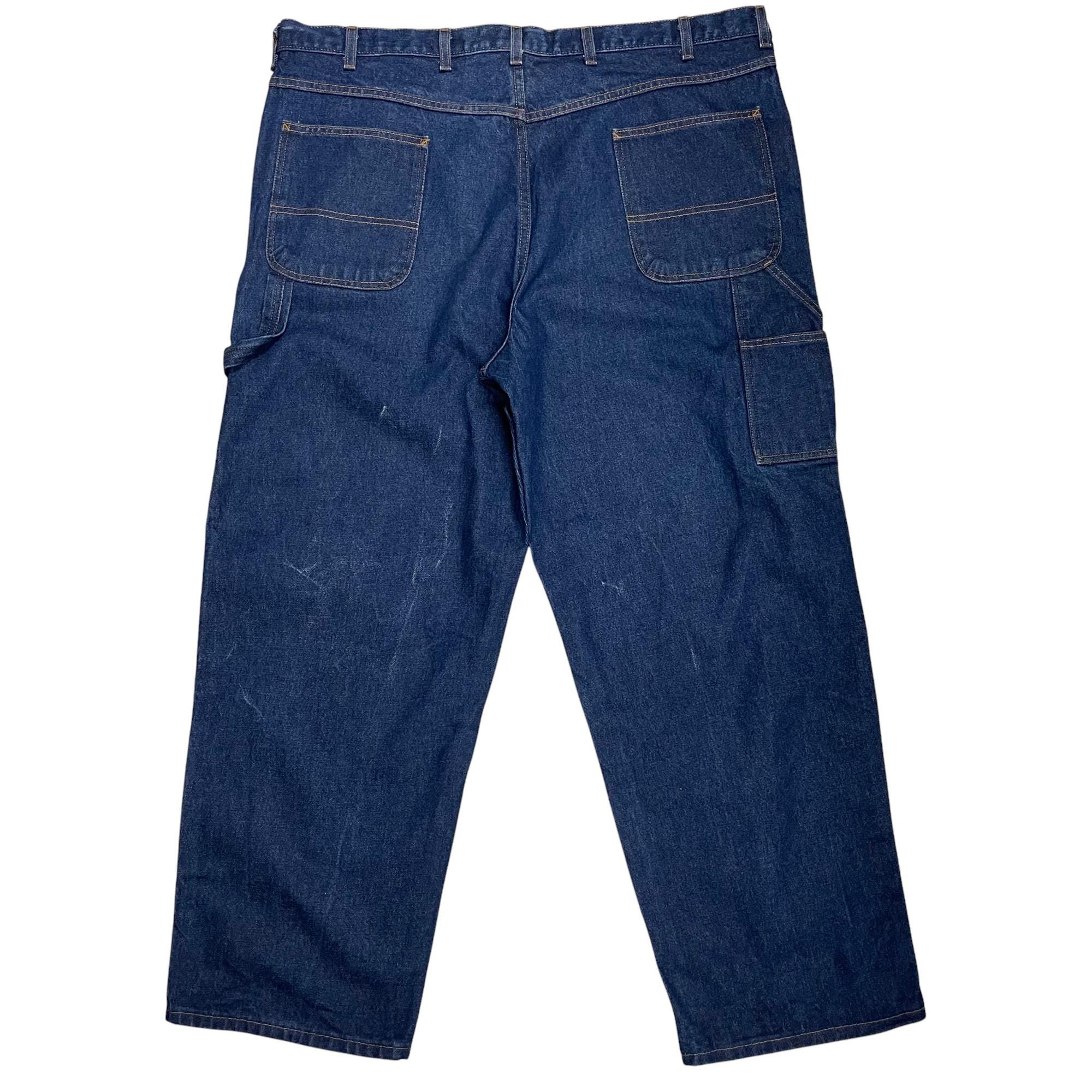 Vintage 90s BIG MAC Workwear Carpenter Jeans , 47 Waist , High