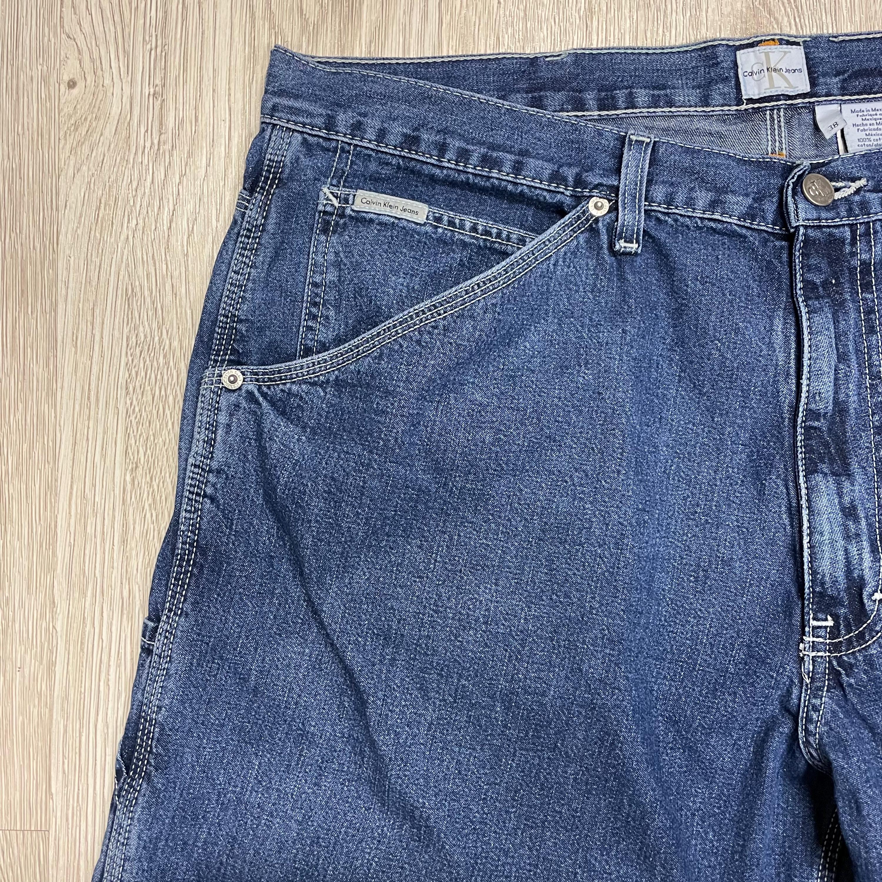 Y2K Calvin Klein Carpenter Jeans , W38 L34 , CK Relaxed Fit Jeans