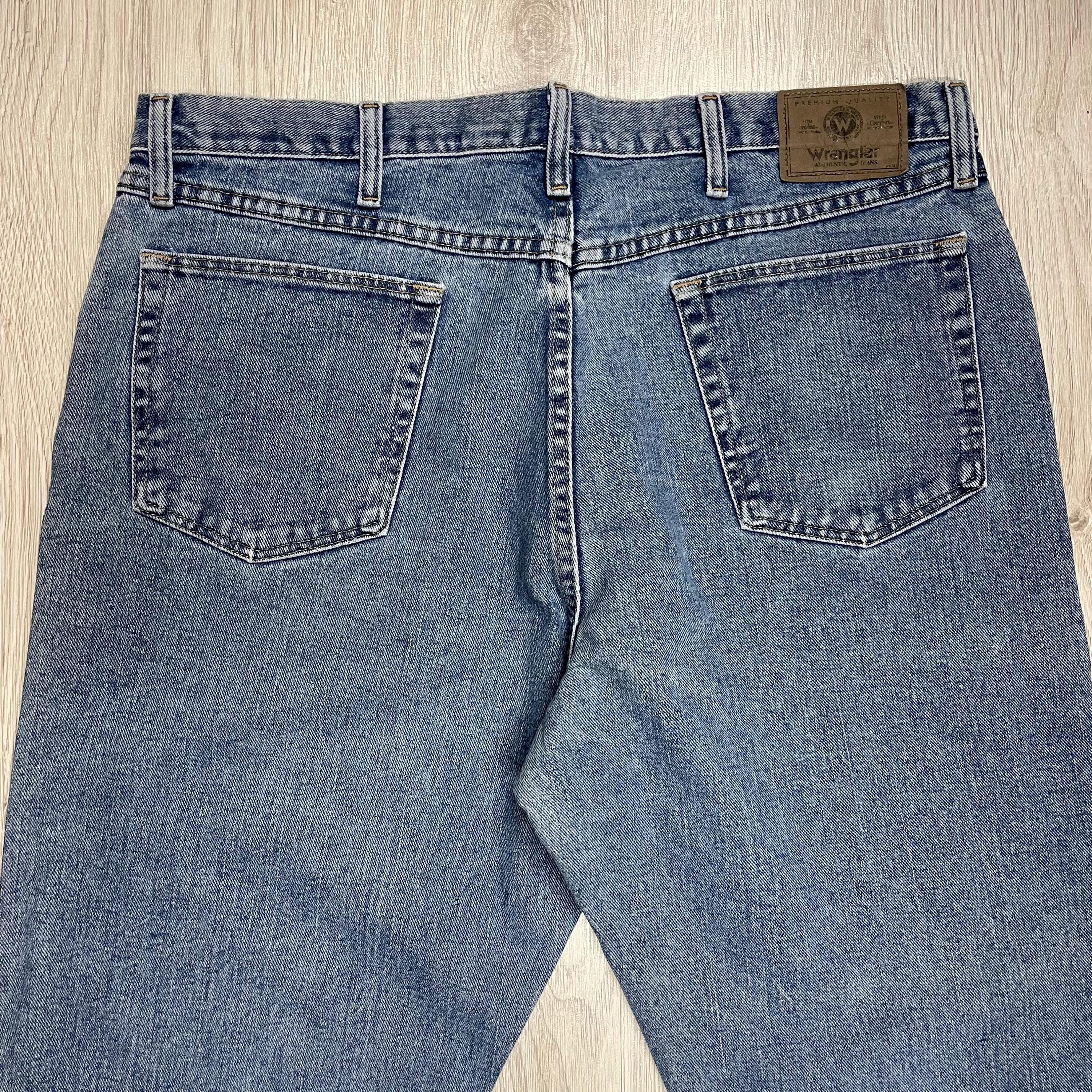 90s Vintage Authentic Hero WRANGLER Men's Jeans , 38x30 , Relaxed
