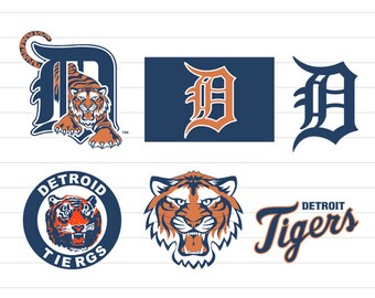 Detroit Tigers Svg Etsy