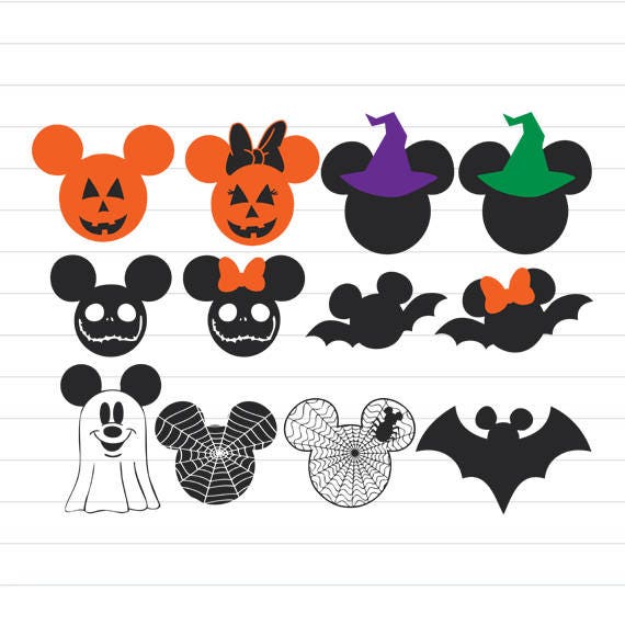 Download INSTANT DOWNLOAD Mickey Halloween Mickey Halloween Svg | Etsy