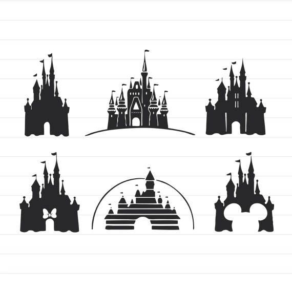 Download INSTANT DOWNLOAD Disney Castle Svg Disney Svg Disney Svg ...