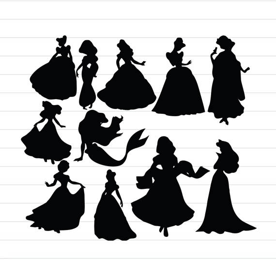 Free Free 271 Princess Silhouette Svg SVG PNG EPS DXF File
