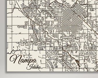 Nampa Map - Etsy