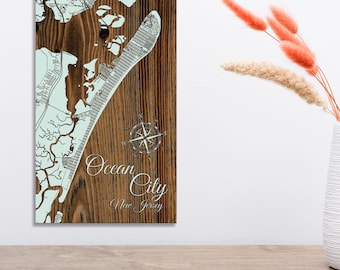 Ocean City, New Jersey Map