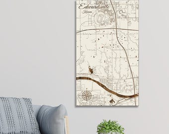 Edwardsville, Kansas Street Map