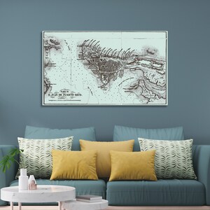 Puerto Rico: Plano de San Juan| Wood Wall Decor
