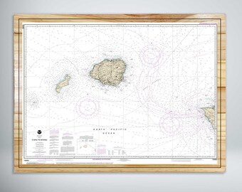 Oahu to Niihau Nautical Map (NOAA)