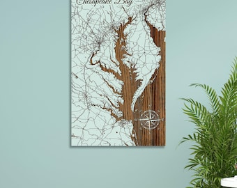 Chesapeake Bay Street Map
