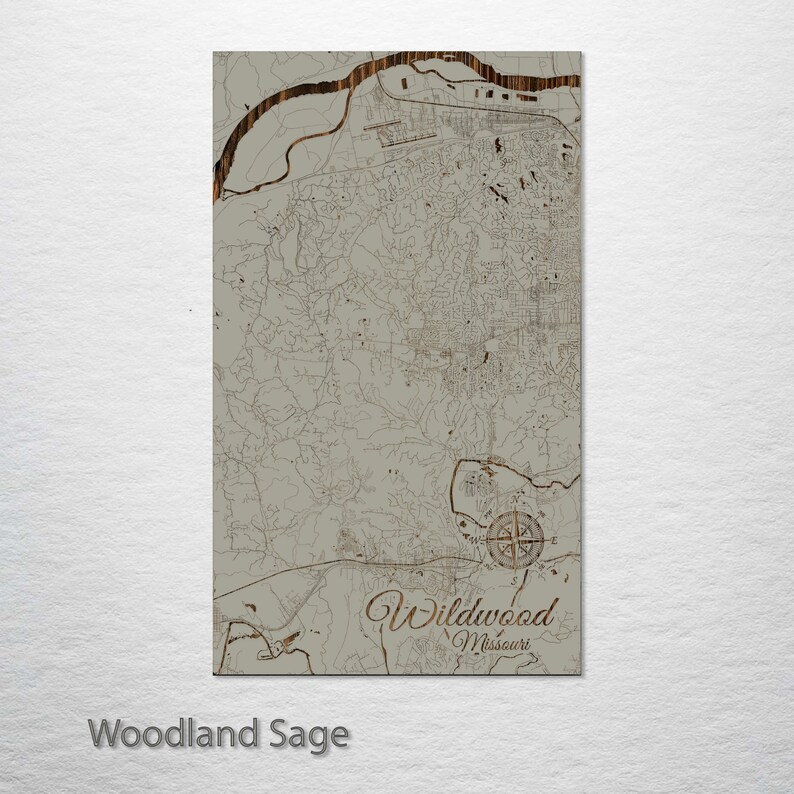 Missouri: Wildwood Street Map