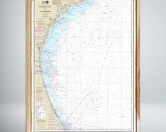 Charleston Light to Cape Canaveral Nautical Map (NOAA)