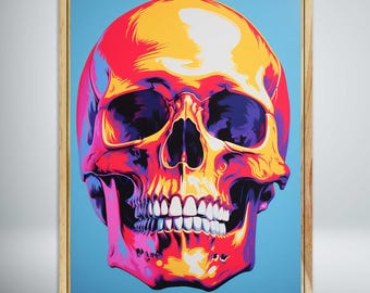 Pop Art Skull