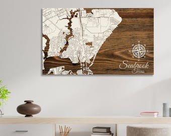Seabrook, Texas Street Map