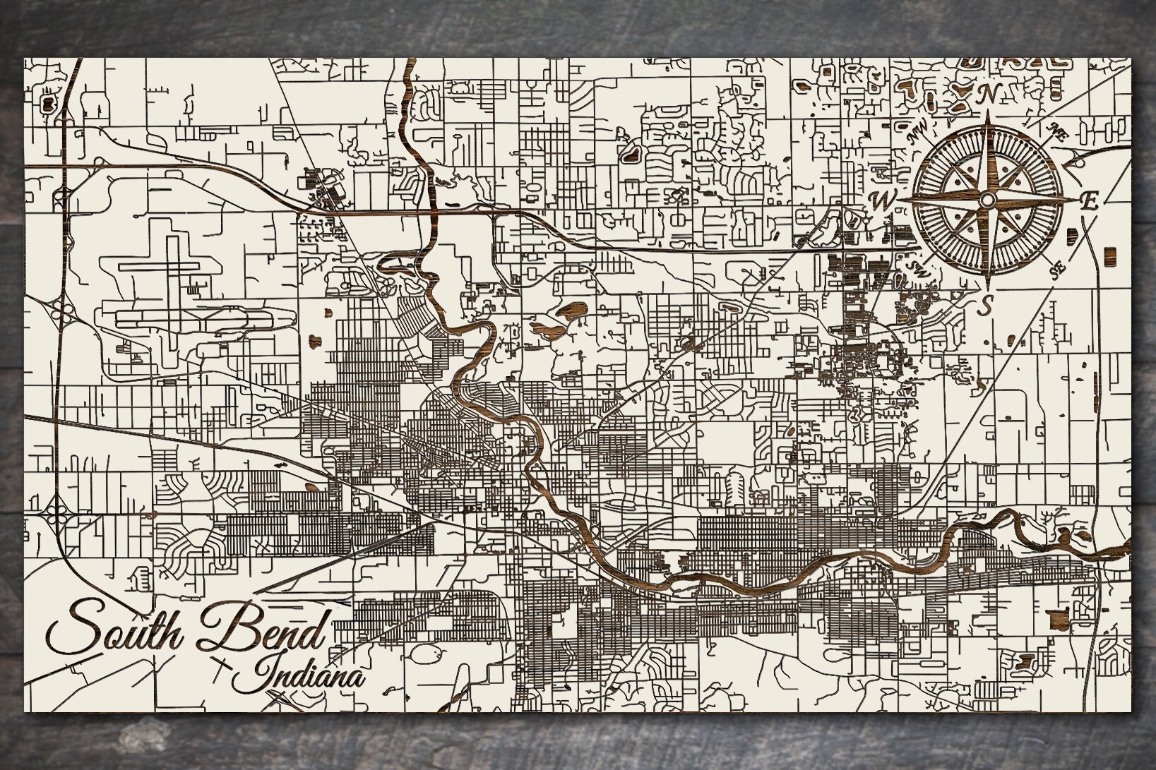 South Bend Indiana Map Google - Map