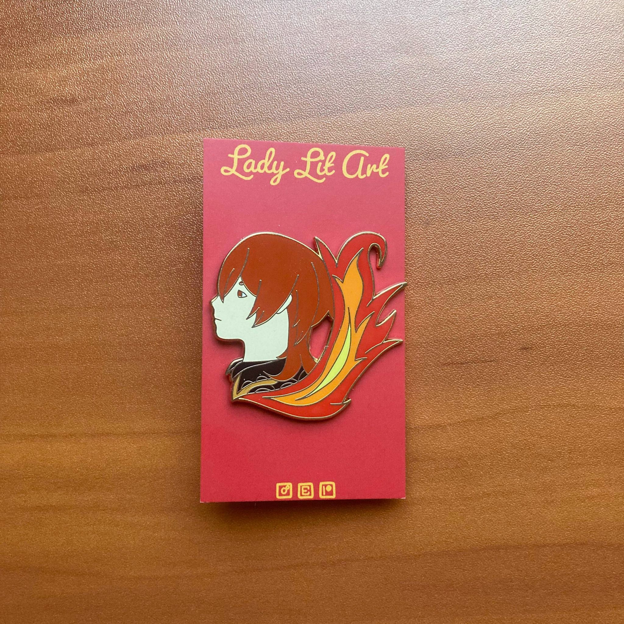Diluc Enamel Pin