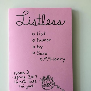 Listless Issue #2