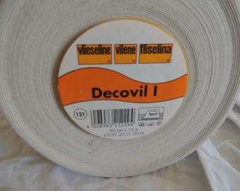 Entoilage de renfort Decovil Couleur Ecru 50 cm