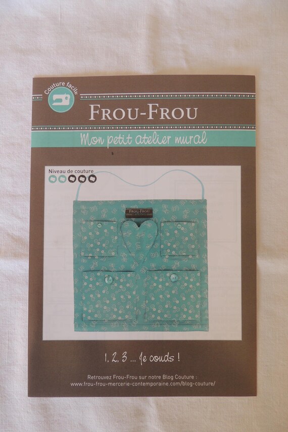 Cotton Fabric Coupon I Love Couture Pattern Couture Color - Etsy