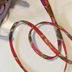 Liberty Betsy V spaghetti cord Orange tones
