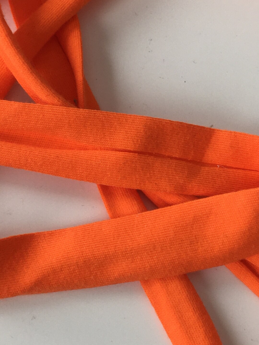 Plain Jersey Bias, Cotton, Orange Color (83), Width 20 Mm - Etsy