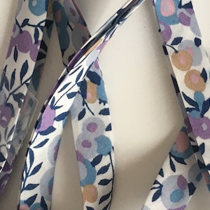 Liberty Wiltshire Lilac Tones Bias Binding 1 cm wide