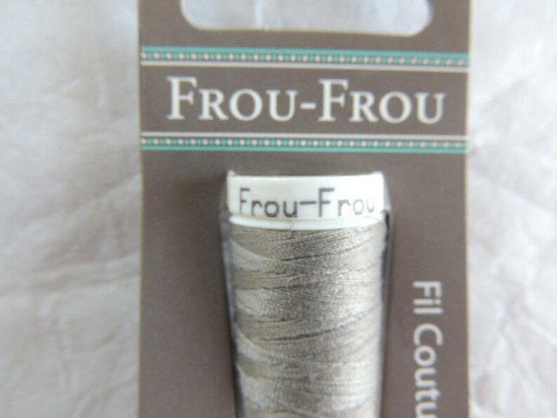 Fil à coudre tous textiles Frou-Frou Pierre image 1