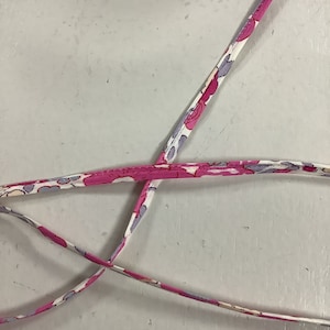 Liberty Betsy Spaghetti Cord en tonos rosa buganvilla