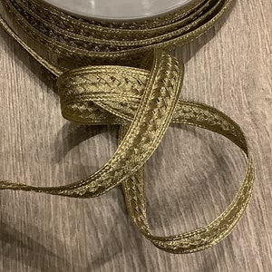Lurexborte, Breite 15 mm, goldfarben (003)