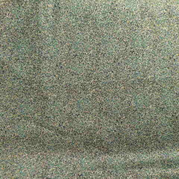 Tissu Patch Kaufman coton Fond vert Motifs dorés