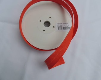 Biais replié polycoton rouge (86/861) largeur 20 mm