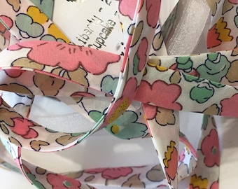 Liberty Betsy Tons Pink Cupcake cotton bias