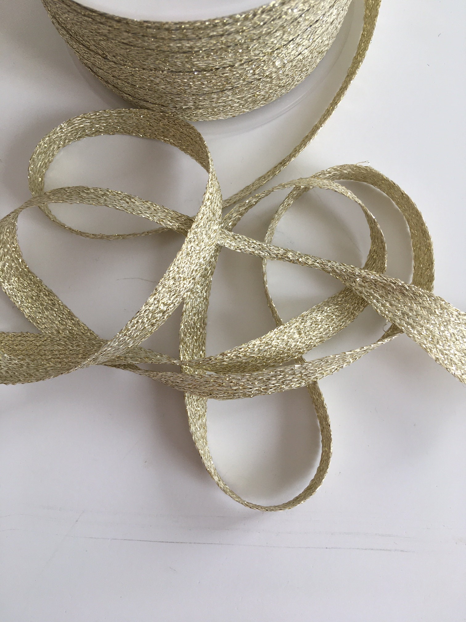 Braid Lurex, Gold (003), Width 5 Mm - Etsy Canada