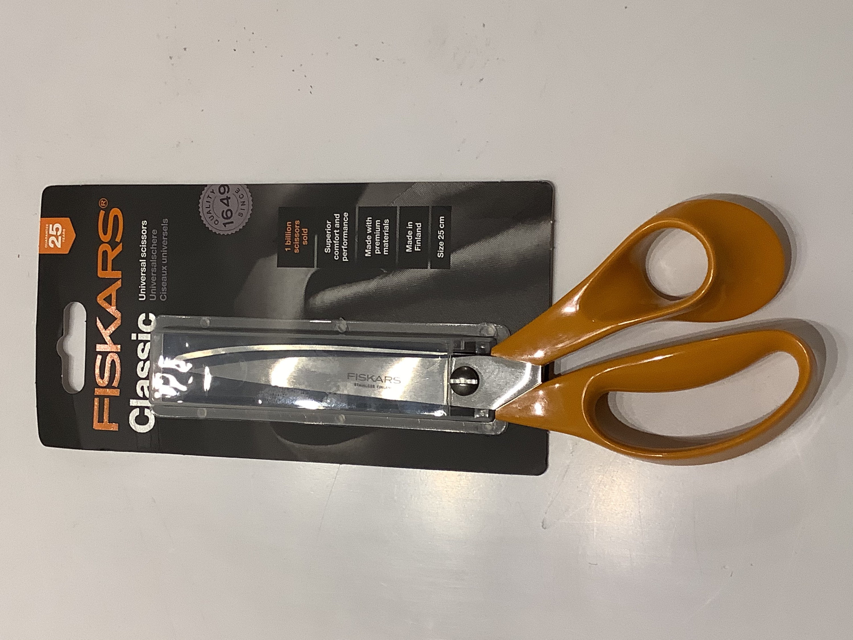 Fiskars All Purpose Ergo Plus 8 Inch Scissors 