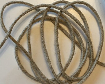 Linen cord width 3 mm