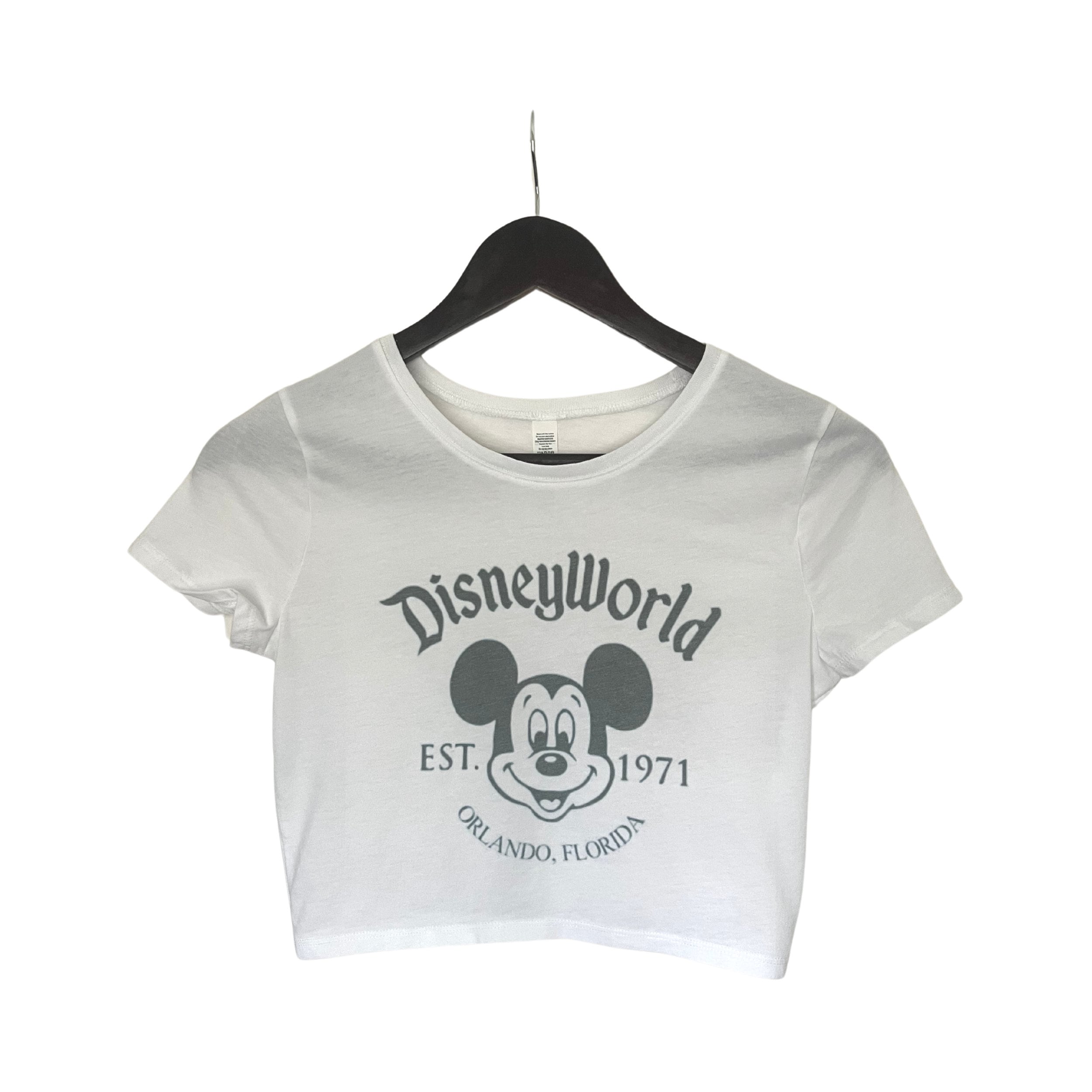 Vintage Disneyworld Baby Tee - Etsy