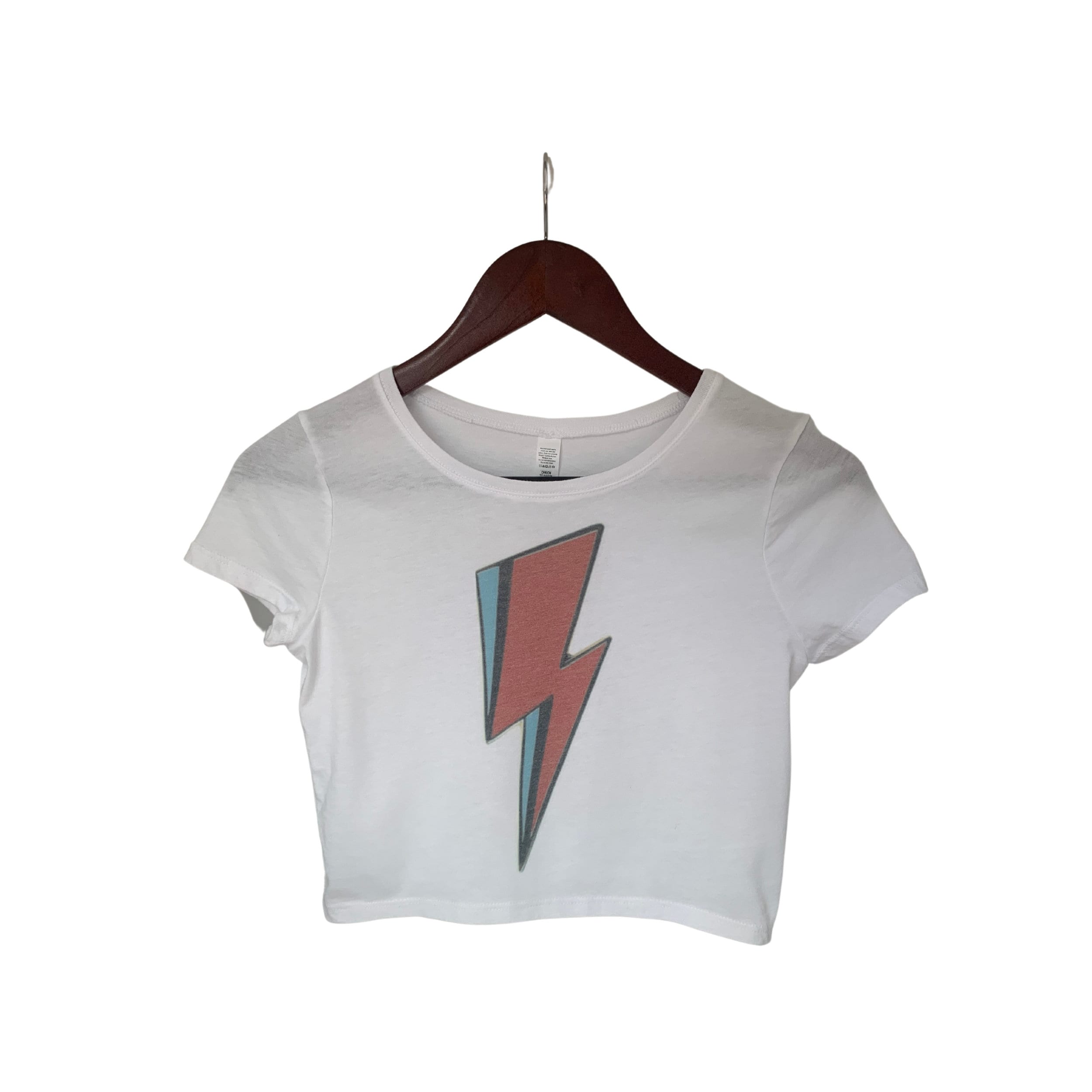 vintage band crop tops