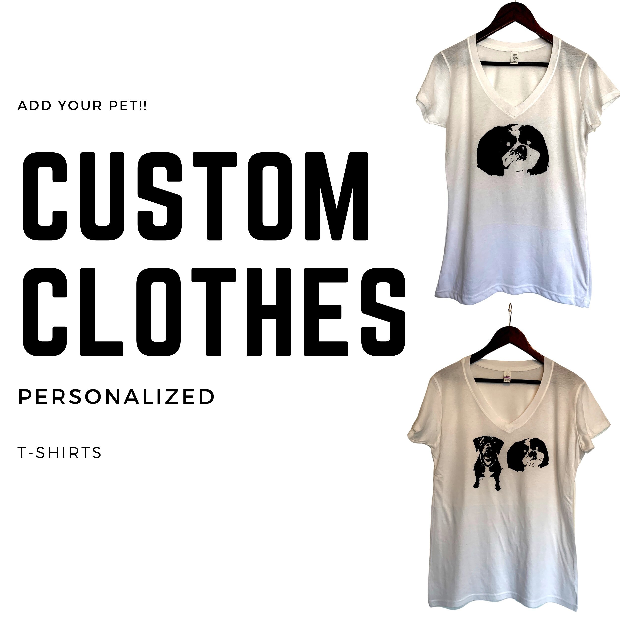 custom t shirts etsy