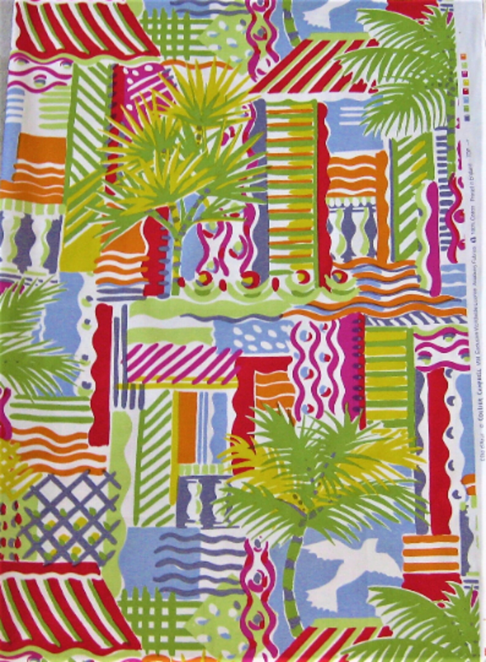 Liberty Collier Campbell Cote D'azur Cotton Fabric Etsy UK