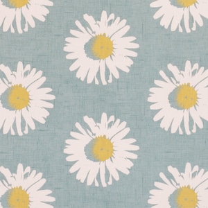 Clarke and Clarke, Studio G, Capri, mineral colourway, 100% cotton fabric sold by the half metre / 19.5 inches.