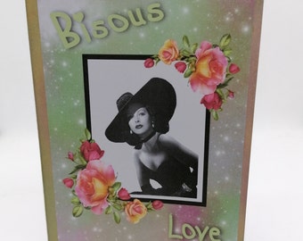 Carte fête des mères , carte anniversaire, carte toutes occasions, carte en scrap digital.