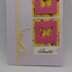 Carte anniversaire, carte amitié , carte toutes occasions , carte fait main, carte unique.