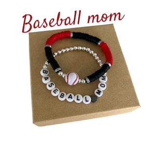 Baseball bracelet /Personalized sports jewelry/ softball mom bracelet/football/volleyball/basketball/soccer