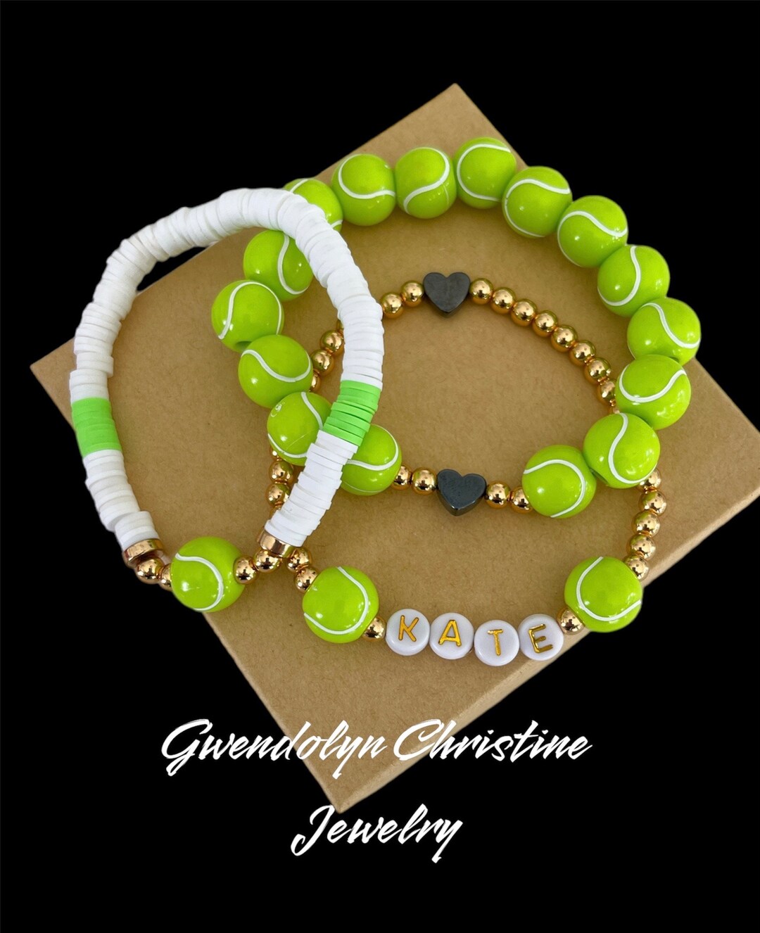 Tennis Ball Bracelet /sports Bracelets/personalized Bracelet /tennis
